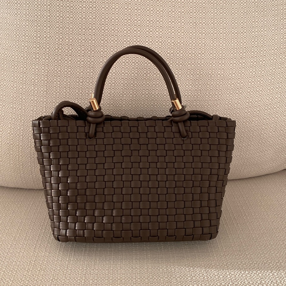 Brown Woven Bag